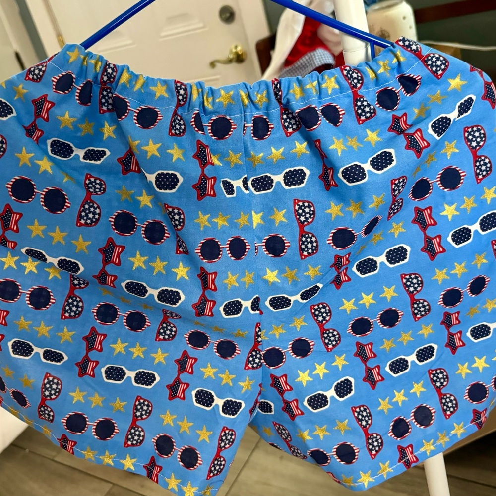 Handmade Patriotic Shorts  $14